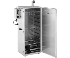 Elektrinė rūkykla su 8 grotelėmis 147 l 1000 W nerūdijantis plienas
