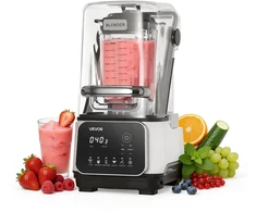 Elektrinis stalinis maišytuvas-trintuvas kokteiliams. 2 l. 2200 W. 26000 aps/min. baltas