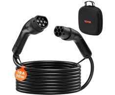 EV įkrovimo kabelio ilgintuvas. 16 A. 10 m. iki 11 kW. Type 2. IP65