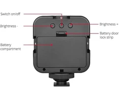 Filmavimo rinkinys - Vlogging Kit BERIMAX 6QJ-5LK 4in1, 49 LED, 10 ryškumo lygių
