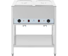 Gastronominis bemaras su stovu 2 x GN 1/1 1265 W