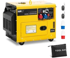 Generatorius ant ratų 230/400 V 7500 W 8.75 kVA