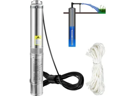 Giliavandenis siurblys 750W 105 l/min 62 m kėlimo aukštis 20 m laidas skersmuo 89 mm