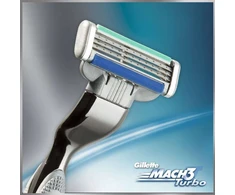 Gillette Mach 3 Turbo Skutimosi peiliukai 4 vnt.