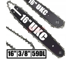 Grandininis pjūklas Grandininio pjūklo pjovimo juosta su grandine 16" 3/8" 59DL