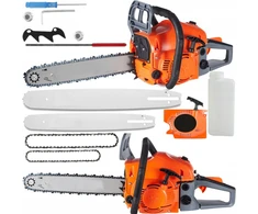 Grandininis pjūklas MaxPower M2 BERIMAX benzininis, 5.9 AG, 4.4 kW, 2in1, 16"+18"