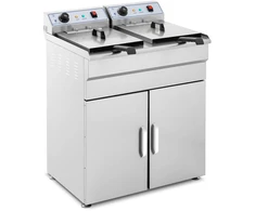 Gruzdintuvė Dviguba elektrinė gruzdintuvė su spinta