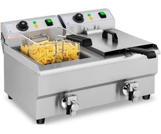 Gruzdintuvė Elektrinė dviguba gastronominė gruzdintuvė 20 L