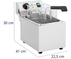 Gruzdintuvė Elektrinė gruzdintuvė 230 V 3200W 8 L