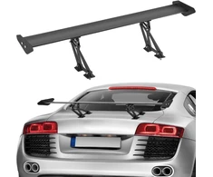 GT stiliaus automobilio galinis spoileris 1100 mm. aliumininis. reguliuojamas. juodas