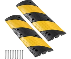 Guminis 2 kanalų kabelių pervažiavimo slenkstis 1016 mm. apkrova 9979 kg/ašiai. 2 vnt.
