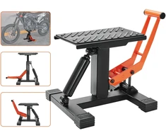 Hidraulinė motociklo keltuvo estakada. keliamoji galia 200 kg. aukštis 255–460 mm