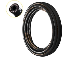 Hidraulinė žarna. 3/4 col. x 50 pėdų (15.2 m). 3120 PSI. plieno pynimas