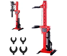 Hidraulinis amortizatoriaus spyruoklių suspaudimo rinkinys 320mm eiga. 4.5t cilindras su pedalu. automobiliui