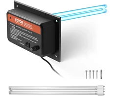 HVAC oro valymo sistema su UV-C lempa ortakiui. 36 W. su atsargine lempute