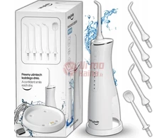 Įkraunamas nešiojamas irigatorius WF109 + 5 antgaliai