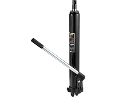 Ilgo stūmoklio hidraulinis cilindras 3 t su rankena kėlimas 660-1160 mm juodas