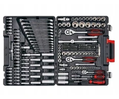 Įrankių galvučių rinkinys ToolMaster 216 BERIMAX 216 dalių