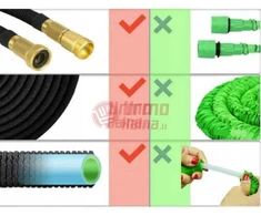 Išsitempianti laistymo žarna su purkštuvu 30 m SP