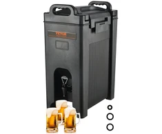 Izoterminis gėrimų dispenseris su čiaupu. talpa 18.9 l. vaišėms ir renginiams