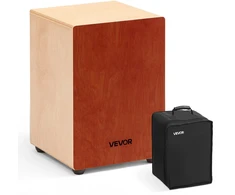 Kajonas (Cajon) su vidinėmis gitaros stygomis. beržo medienos. su kelioniniu krepšiu. 30.5x30.5x43.2 cm