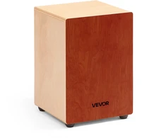 Kajono būgnas (cajon) su vidinėmis gitaros stygomis. beržo medienos. 30.5 x 30.5 x 43.2 cm