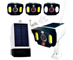 Kameros imitacija su LED IRL5 SOLAR