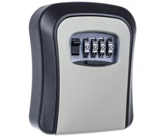 Kodinė dėžutė raktams BERIMAX D9L-6ZCHG 12x9 cm, plastikinė