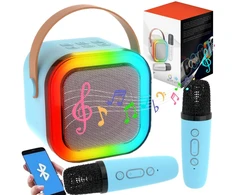 Kolonėlė su mikrofonais KaraBox Duo BERIMAX mini