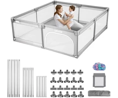 Kūdikių žaidimų aptvaras 2000x1490mm veiklos centras vidui/lauke