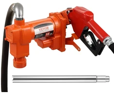 Kuro perpylimo siurblys 12 V DC 16 GPM 1/4 AG su automatiniu antgaliu