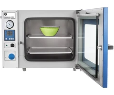 Laboratorinė vakuuminė džiovyklė Goldbrunn 1450W 50L mėlyna/pilka
