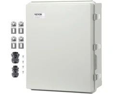 Lauko elektros jungiamoji dėžė. nerūdijantis plienas. 530 x 430 x 200 mm. IP67