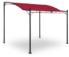 Lauko pavėsinė 2.6 x 3 x 2.5 m raudona