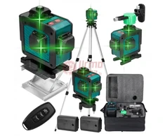 Lazerinis nivelyras BOXER 4D, 16 linijų BX3314 su trikoju