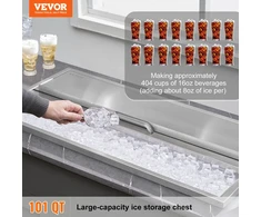 Ledo / šaldymo įranga talpa 95.66 l 913 x 456 x 358 mm