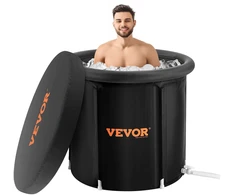 Ledo vonia 85 cm. 330 l. sulankstoma pripučiama terapinė vonia su dangčiu