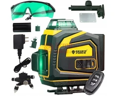 Linijinis lazerinis nivelyras 3D, 16 eilučių 360° RE02