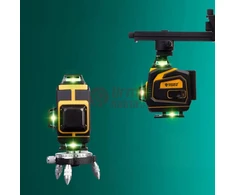 Linijinis lazerinis nivelyras 3D, 16 eilučių 360° RE02
