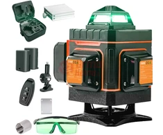 Linijinis lazerinis nivelyras 4D, 16 eilučių 360° RN02