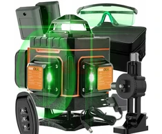Linijinis lazerinis nivelyras 4D, 16 eilučių 360° RN02