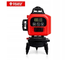 Linijinis lazerinis nivelyras 4D 16 eilučių 360° RED01