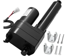 Linijinis pavaros aktuatorius 12V. eiga 200 mm. jėga 9000 N. IP65