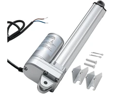 Linijinis pavaros stūmoklis 12V. IP65. eiga 203.2 mm. jėga 3000 N