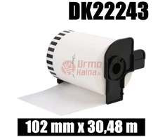 Lipni terminė juosta Brother spausdintuvui DK-22243 102 mm x 3048 m