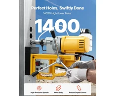 Magnetinis gręžimo staklė (karotažinis grąžtas) 1400 W gręžimo skersmuo 50 mm