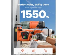 Magnetinis gręžimo staklė (karotažinis grąžtas) 1550 W gręžimo skersmuo 50 mm