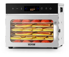 Maisto džiovyklė. 6 padėklai. 400 W. reguliuojama temperatūra ir laikmatis