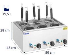 Makaronų virimo aparatas Royal Catering 3000 W