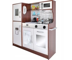 Medinė virtuvė BERIMAX 2HF-9LW 80.5 cm ir priedai